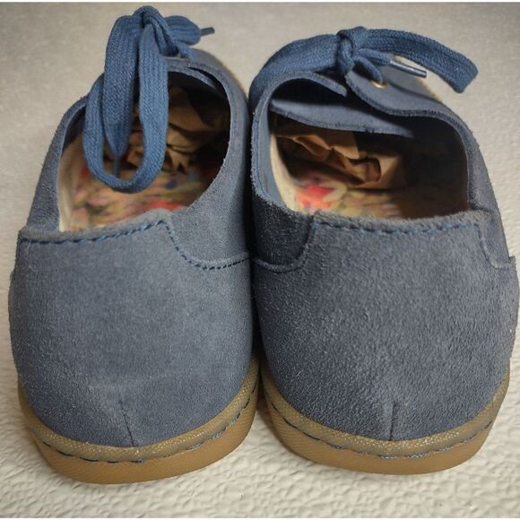 BORN Blue Suede Leather Capela Sneakers Size 8M - Picture 7 of 16
